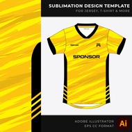 Catalogue 2024 - 005 | Sublimation Jersey, T-Shirt &amp; More Design Template | Adobe Illustrator