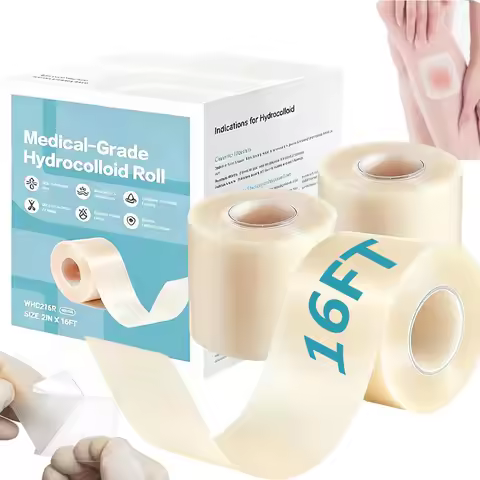 Hydrocolloid Roll Body Gel Patch Bandages Latex-Free Cuttable Patch Hydrocolloid Tape Bed Sore Banda
