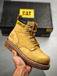 Caterpillar Original Kulit Asli Sepatu Boots Fashion Pria 10