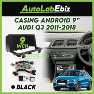 Audi Q3 2011-2018 Android Player Casing 9" inch with Socket Audi & Audi Canbus Module