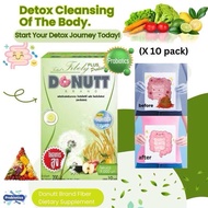 Donut Fiber Original Flavor From Thailand, Probiotics Helps Stimulate Excretion, Box 0 Packs BJ102