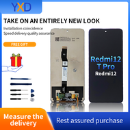 LCD Display For Redmi 12 LCD Display Touch Screen Digitizer Assembly LCD Screen Replacement For Redm