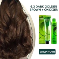 Bremod 6.3 Dark Golden Brown Hair Color
