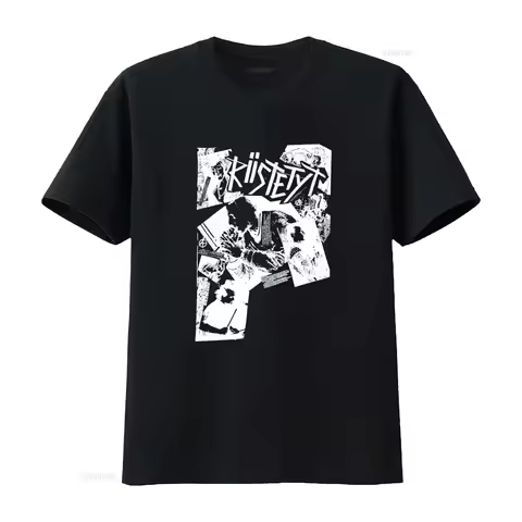 Riistetyt Punk Hardcore Finnish T Shirt Bold Black White Design for Rebellious Style vintage Washed 