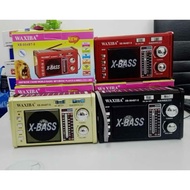 Waxiba Radio XB-864BT-S Vintage FM AM SW Portable Rechargeable Classic Radio