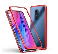 Cover Paradise Redmi Note 9 Case Magnetic Double Glass dua kaca Mewah / / redmi note 9 casing / cas