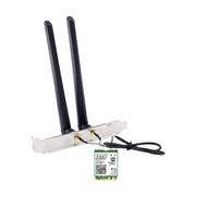 AX210NGW DTK WiFi Card WiFi 6E Supports 6GHz, 2230, 2x2 AX+BT 5.3+Tri-Band, includes RF Cable (11 in