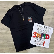 Kemeja-t lengan pendek, untuk wanita dan lelaki, Street Shirt fashion, bergaya baju iron maiden remp