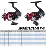 HAB - SHIMANO SIENNA 500FG & 1000FG Fishing Reel