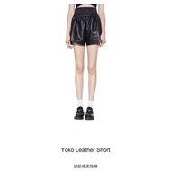 急徵yuyu active Yoko Leather short 黑/S