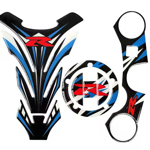 3D Motorcycle Gas Fuel Tank Pad Protector Stickers Moto Decals Accessories for Suzuki GSXR GSX-R 600