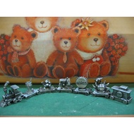 Coca-Cola Collectibles 7 Piece Pewter Train Set