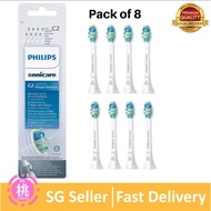 Philips Replacement Head Compatible with Philips Sonicare Electric Toothbrush, Toothbrush Replacement Heads C2