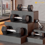 SG Dumbbells Weight Available 3 - 12.5KG  Rubber Coated Dumbbell Weight Plates