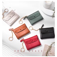 WH Wallet Portable keychain Women's purse Women's Coin purse Women's short wallet