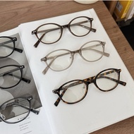 Fake near-sighted glasses, hot douyin oval near-sighted glasses frames high quality plastic Tr90 K72