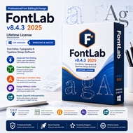 🔥 FontLab v8.4.3 2025 Lifetime For Windows & MacOS | Font Editor Typography & Typeface Design Softwa