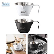 [szsirui] Espresso Glass Portable Scale Cups Tea 100ml Espresso Mini Measuring Cup for Restaurant Kitchen Tools Party