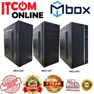 MBOX MCG-X35 / MCG-X45 / MCG-X63 USB3.0 MATX CASING WITH 550W POWER SUPPLY