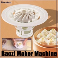 MUNDAN Baozi Making Mould, Homemade DIY Dumpling Bao Buns Mould, ABS Flower Type Baozi Maker