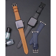 Watch Strap - PU Leather Plain Strap 38mm/40mm/41mm/42mm/44mm/45mm