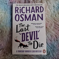 PRELOVED AUTHENTIC BOOK | The Last Devil To Die by Richard Osman | Paperback Thriller Novel