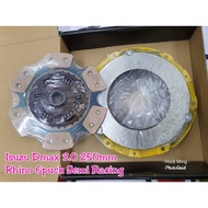 Isuzu Dmax 3.0 250mm RHINO Semi Racing 6Puck Clutch Kit Set