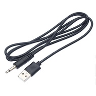 NEW 1M 3.5mm Mono Male to USB Power Cable  Jack 3.5mm 2 Pole  to USB Charging Cable Cables