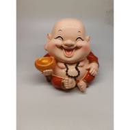 Smiling Buddha Figurine Laughing Buddha Wealth Buddha Travelling Buddha Sitting Buddha Colored Buddh