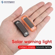 SECRETSPACE Car Solar Energy Warning Light LED Flashlight Indicator In-Night Caution Strobe Warning 