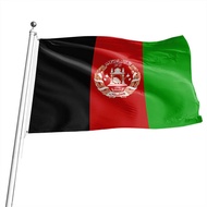 Afghanistan National Flag Polyester Foreign Trade Flag Supply Provides