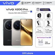 vivo X200 Pro 5G (16+16)GB+512GB 200MP ZEISS APO Telephoto, 4K HDR Cinematic Portrait Video