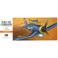 Hasegawa A10, F4U-1D CORSAIR, 1/72, Aircraft Unassembled Plastic Model Kit