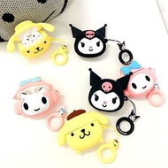 AirPods盒- 1|2|3代配指扣(不包耳機) : 卡通布丁狗/Melody/Kuromi