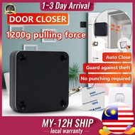 Door Closer automatic Penutup Pintu Automatik 1.2m & 1000g 1200g 自动关门器 Punch-free Drawstring Auto Do