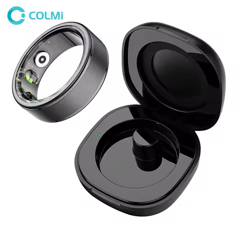 [2024] COLMI R03 Smart Ring Men Women, Battery Life 39 Days, Health Monitor, IP68 & 5ATM Waterproof,