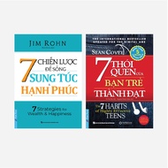 Book Combo 7 Strategies to Live Richly and Happy + 7 Habits of Successful Young People - First News