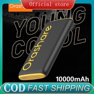 Orashare O10 10000mAh Powerbank Li Polymer Fast Charging Stylish Slim Portable Powerbank Original