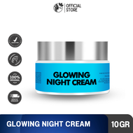 Fast Derm Glowing Night Cream Platinum Perawatan Kulit Flek Kusam Susah Putih
