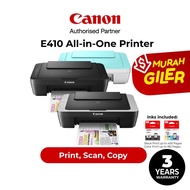CANON Pixma E410 Compact All-In-One Printer - PRINT SCAN COPY