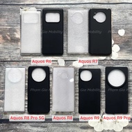 Case for Sharp R9 Pro/ Aquos R8 R8S/ R8 Pro 5G/ R8s Pro/ Aquos R7/ Sharp R6, clear, shockproof, blac