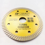 MATA TURBO GRANITE CUTTING BLADE 4.5 INCH WET DRY TURBO CERAMIC CUTTING BLADE 4.5 INCH