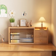 Side File Desk Organizing Desk Shelf Layered Shelf Simple Small Shelf Storage Cabinet Door Desk Book