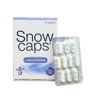 Snow Caps L-Glutathione Skin Whitener 500mg 30 capsules