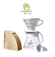HARIO V60 Coffee Server Set 02 ชุดดริปกาแฟ เซ็ทดริปกาแฟ กาแฟดริป ชุดชงกาแฟดริป ดริปเปอร์ฮาริโอะ VCSD