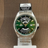 Orient RA-BA0002E00C Multi Year Calendar Green Analog Automatic Japan Men Watch RA-BA0002E