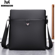 Fashion Luxury Business Men's Handbag Shoulder Bag PU Leather Crossbody Bag Men Stylish Leisure Design Male Handbag Messenger