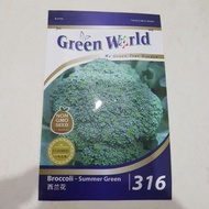 💥LARIS💥BROCCOLI SUMMER GREEN 50 Seed