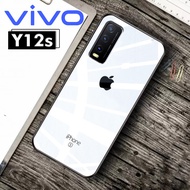 Soft Case Glass Kaca Vivo Y12S  | Case hp | B07 |  Casing Hp  Vivo Y12S  | Case handphone  Vivo Y12S  | Kesing hp Vivo Y12S | Kesing Handphone  Vivo Y12S | case unik  Vivo Y12S | case lucu | case mewah |