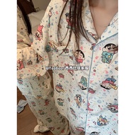 pyjamas pyjamas women Crayon Shin-Chan Japanese ins Pure Cotton Female Student Pajamas